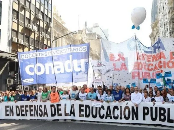 Las universidades públicas anunciaron otro paro por 48 horas por los bajos salarios y el desfinanciamiento