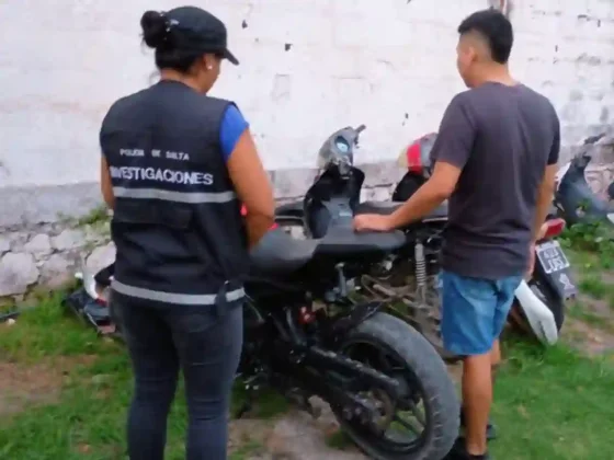 Detuvieron a "Destornillador", el ladrón salteño que robaba motocicletas en diez segundos