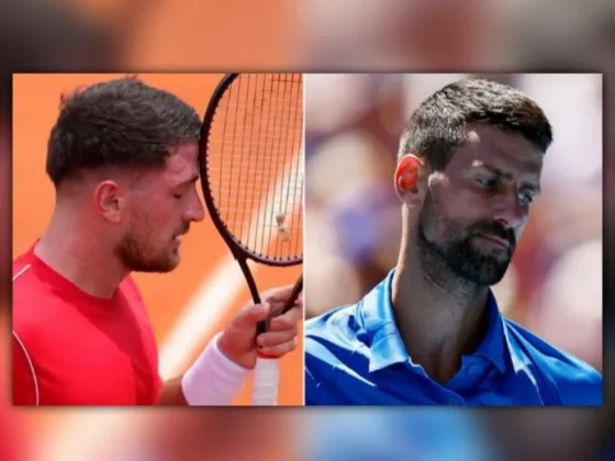 El mensaje de apoyo de Djokovic a Federico Gómez tras su pedido de ayuda