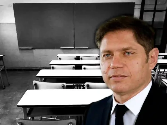Kicillof le descontará el día a los docentes bonaerenses que participen del paro convocado para este miércoles