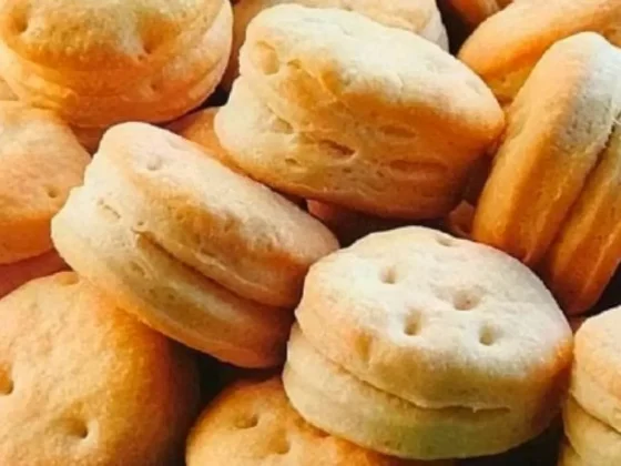 Bizcochitos salados: no gastes en el supermercado y prepará hasta 30 unidades con solo 2 ingredientes