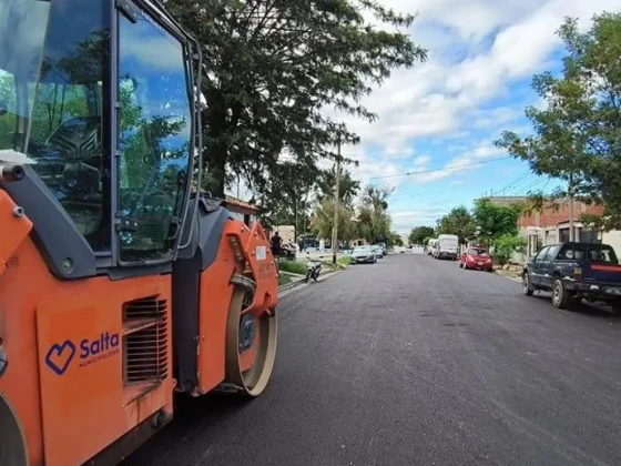 Finalizó la repavimentación de la calle Intendente San Miguel en villa Lavalle