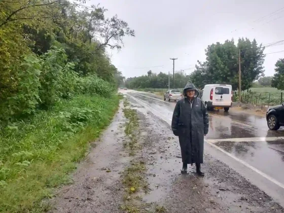 Intenso operativo de asistencia a personas afectadas por el temporal en la provincia