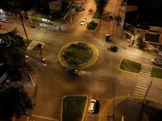 Colocaron nuevas luces LED en la avenida Zacarías Yanci