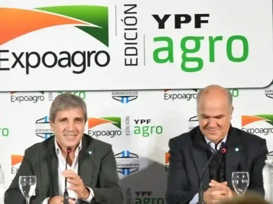 Luis Caputo, sin promesas al campo: "Hoy estamos literalmente en otro país"