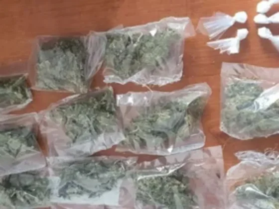 Salteños fueron detenidos con más de 300 dosis de drogas
