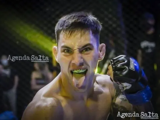 El Tartagalense "La Maquina" Ribovics hace historia en Artes Marciales Mixtas