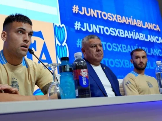 La Selección jugará un amistoso en Huracán a beneficio de los inundados en Bahía Blanca