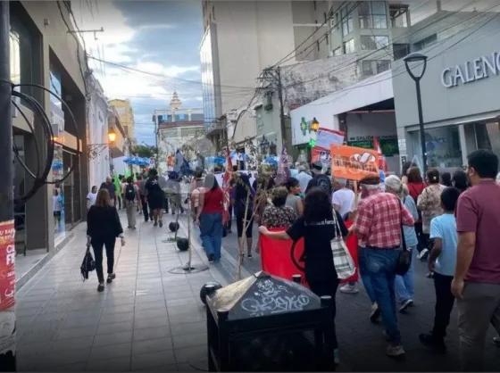 Los salteños también marcharon por los jubilados