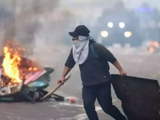 Denuncian que habría agentes cubanos y bolivianos detrás de las protestas contra Milei