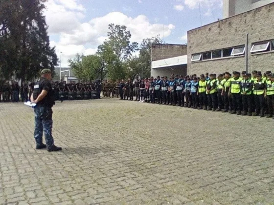 La Policía de Salta brindó cobertura de seguridad en el partido entre Central Norte y Mitre