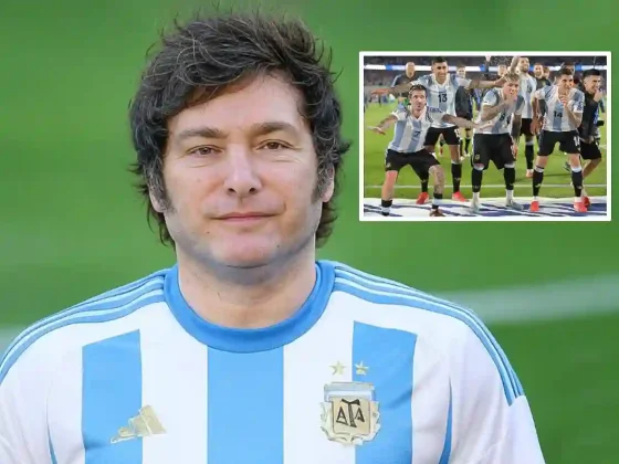 Javier Milei celebró la goleada de Argentina ante Brasil: "Alegría não tem fim"