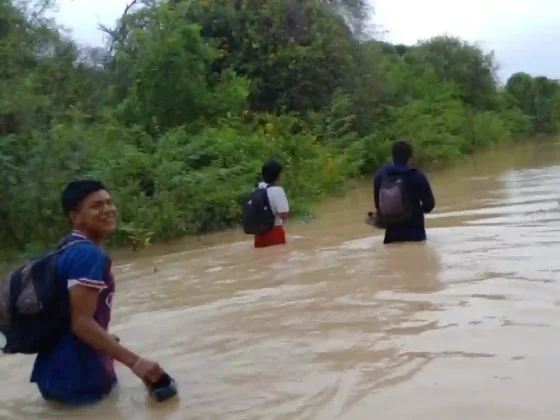 Crecida en el Bermejo: La lluvia permanente complica la asistencia en Rivadavia Banda Sur