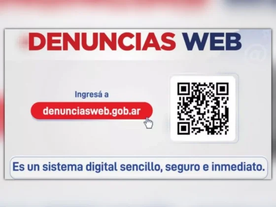 El Gobierno de la Provincia habilitó un QR para radicar denuncias web