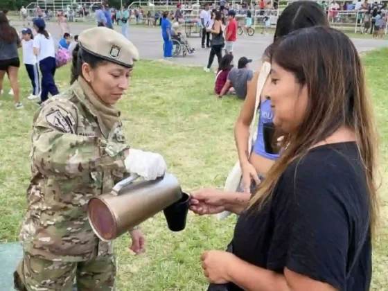 El Ejército Argentino repartirá chocolate en la Vigilia Patriótica por Malvinas