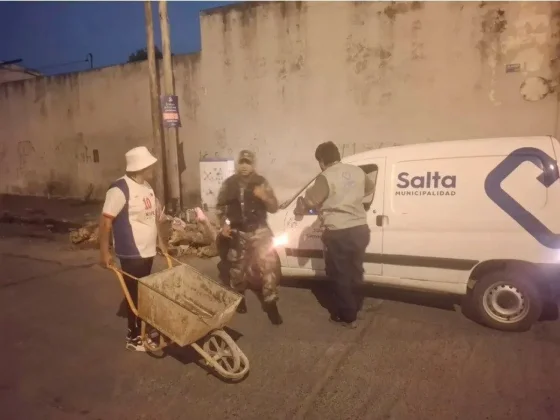Se realizaron operativos nocturnos para detectar generadores de microbasurales