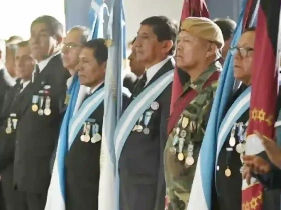 Salta homenajea a sus veteranos y héroes de Malvinas en Campo de la Cruz