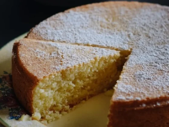 Torta de ricota y limón, extra húmeda y suave