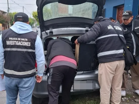 Detenidos por sustraer elementos de auto estacionado en San Lorenzo
