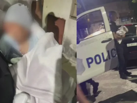 Dos nenes rescataron a un bebé que había sido abandonado debajo de un árbol en una plaza