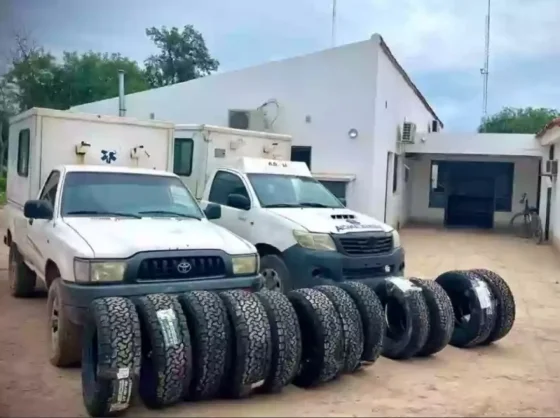 La Fiscalía Federal de Orán donó cubiertas para ambulancias del norte