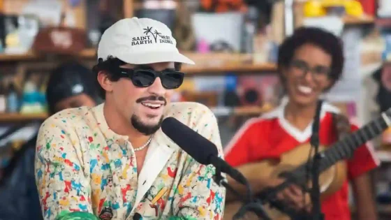 Bad Bunny brilló en su esperado Tiny Desk Concert