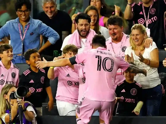 Con un doblete de Messi, Inter Miami eliminó a Los Ángeles FC por la Concachampions