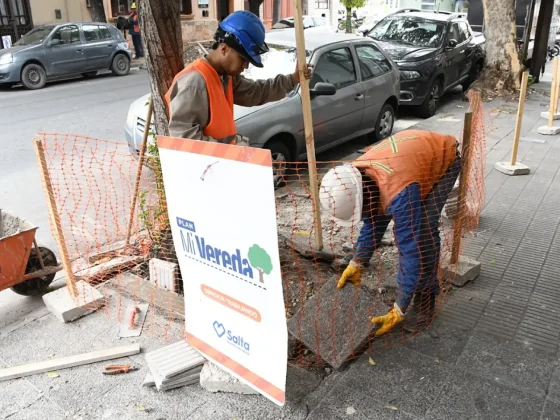 Plan Mi Vereda: hasta el momento se llevan cubiertos mil metros lineales