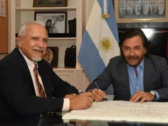 Sáenz se reunió con el senador nacional Juan Carlos Romero