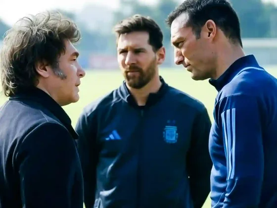 El elogio de Javier Milei a Scaloni y su fanatismo por Lionel Messi