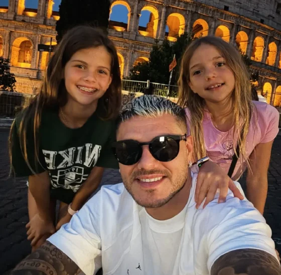 El especial regalo de Francesca e Isabella a Mauro Icardi para celebrar el reencuentro
