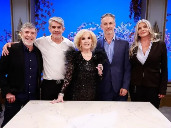 Como fue el reencuentro de Pablo Echarri con Mirtha Legrand