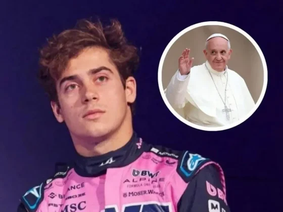 Con emoción, Franco Colapinto recordó al Papa Francisco tras su muerte