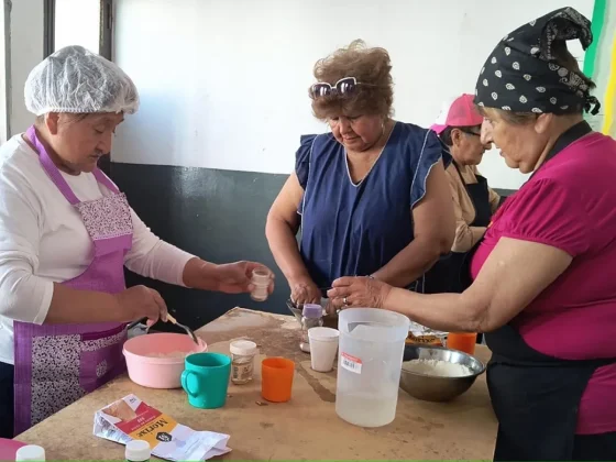 El taller “La Receta de la Abuela” visitará barrio Mosconi y Villa Primavera