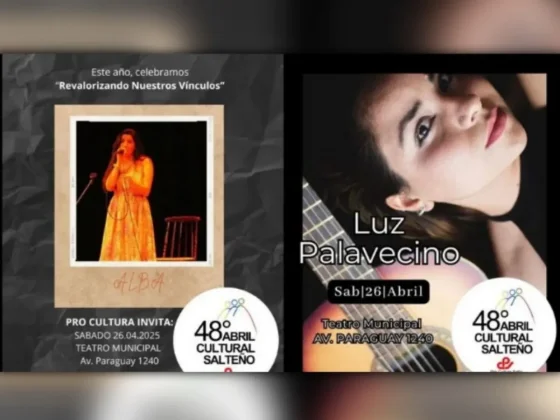 Conocé las propuestas del Abril Cultural para este fin de semana