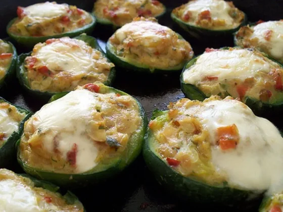 Un clásico: Zapallitos rellenos al horno