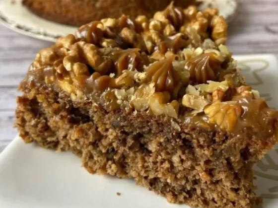 Torta de nuez fit sin harina ni azúcar: fácil, saludable y sin horno