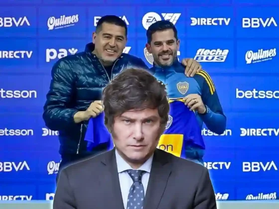 Superclásico: Milei arremetió fuerte contra Gago y Riquelme por la derrota de Boca
