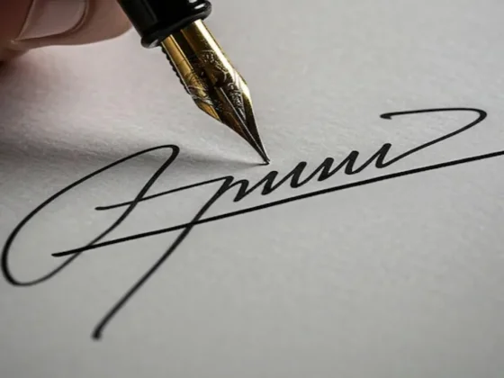 No es por estética: qué significa subrayar tu firma, según la grafología