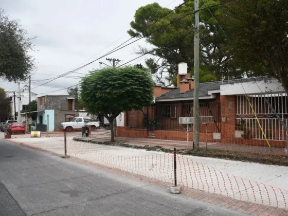 Se colocó nuevo hormigón en Ibazeta al 600