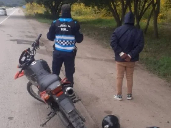 Seguridad Vial logró recuperar una moto con pedido de secuestro