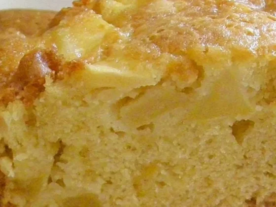 Budín " 7 cucharadas" con frutas, delicioso y listo en 30 minutos