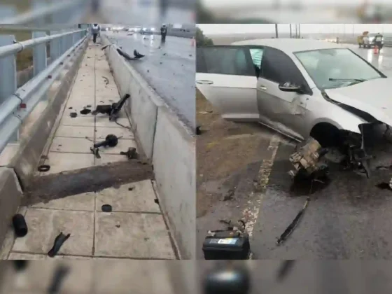 Accidente grave en la Circunvalación Oeste: trasladan a joven salteña en código rojo
