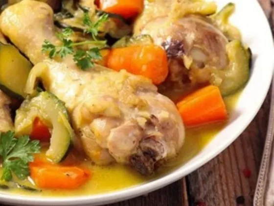 Estofado de pollo con papas, paso a paso