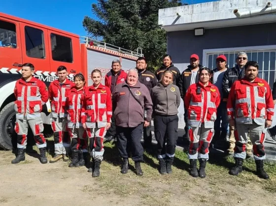 En su día, la Municipalidad distinguió a los Bomberos Voluntarios “Martín Albarracín”