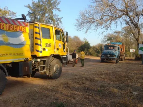 Se investiga de oficio el incendio forestal en Colonia Santa Rosa