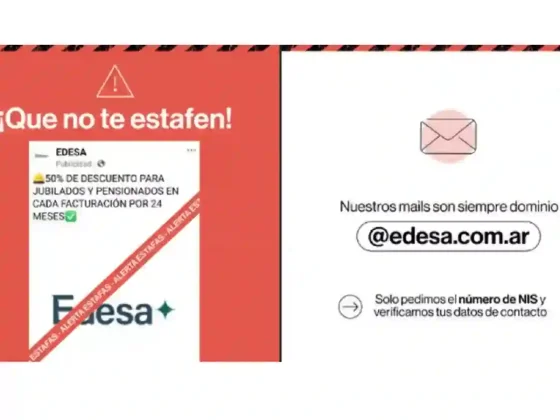 Alerta por estafa: EDESA desmiente oferta falsa de descuentos del 50% en redes sociales