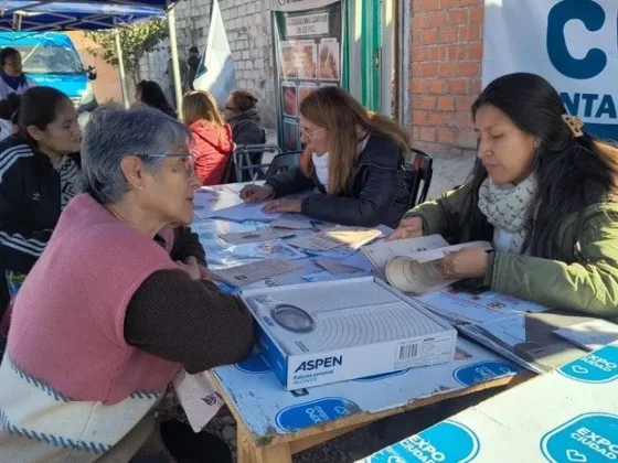 En barrio San Benito el programa municipal “Cerca tuyo” desplegó todos sus servicios