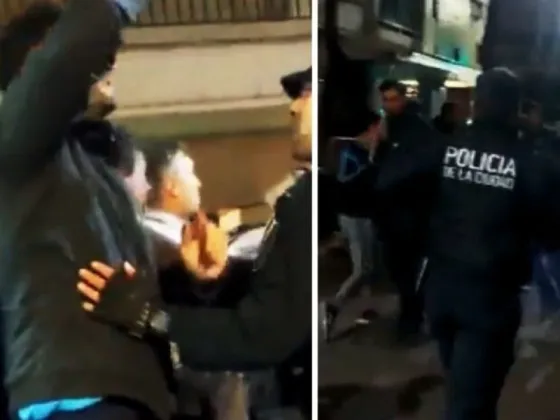 La policía de la Ciudad golpeó a Máximo Kirchner cuando quiso llegar a la casa de su madre