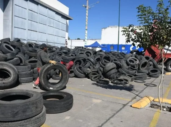 Neumatón: se alcanzaron las 900 toneladas de cubiertas en desuso